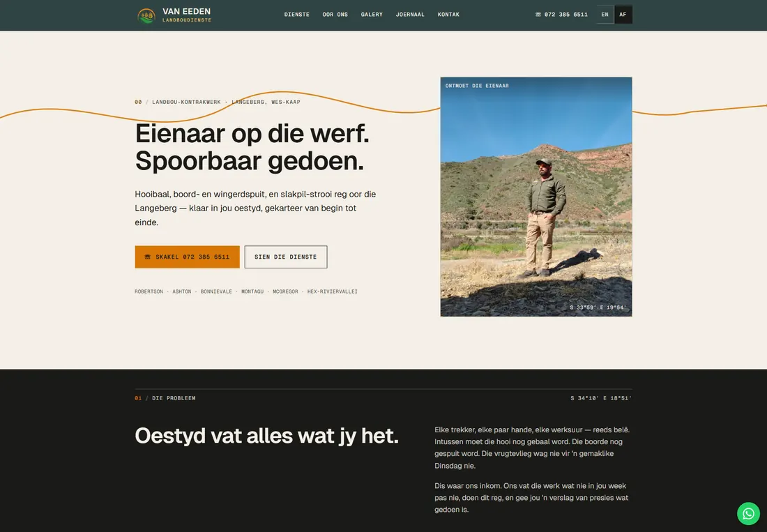 Van Eeden Landboudienste